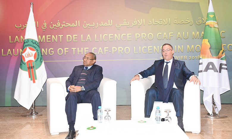 أحمد يشيد بمساعدة المغرب في تطوير كرة القدم الإفريقية