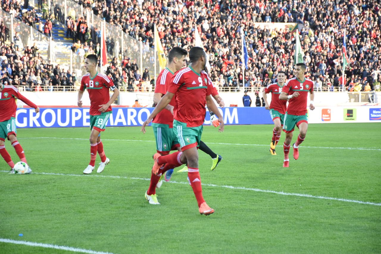 بالصور:المنتخب المغربي متفوق على ناميبيا 1-0