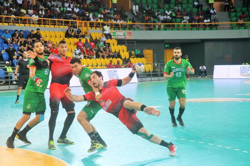  المنتخب المغربي ينهزم أمام نظيره المصري (19 - 31)