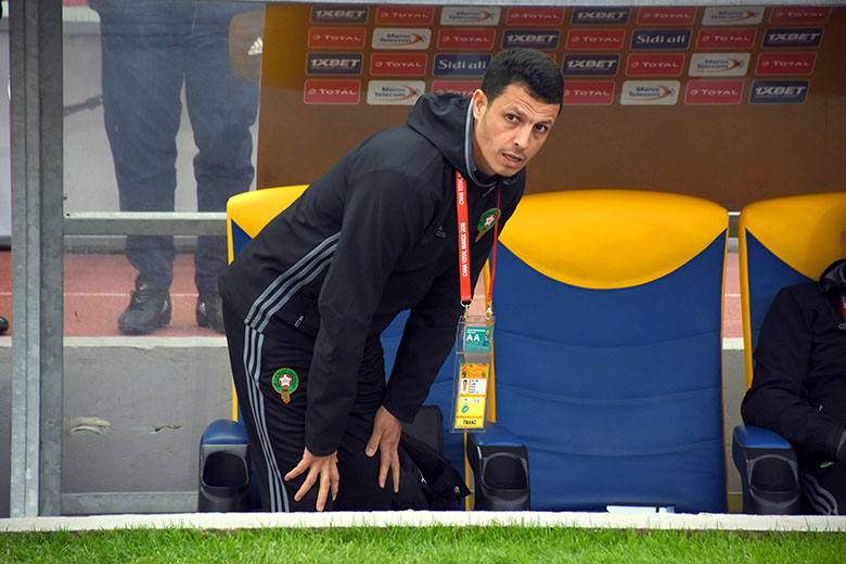 فوز المنتخب الوطني المغربي على غينيا في صور