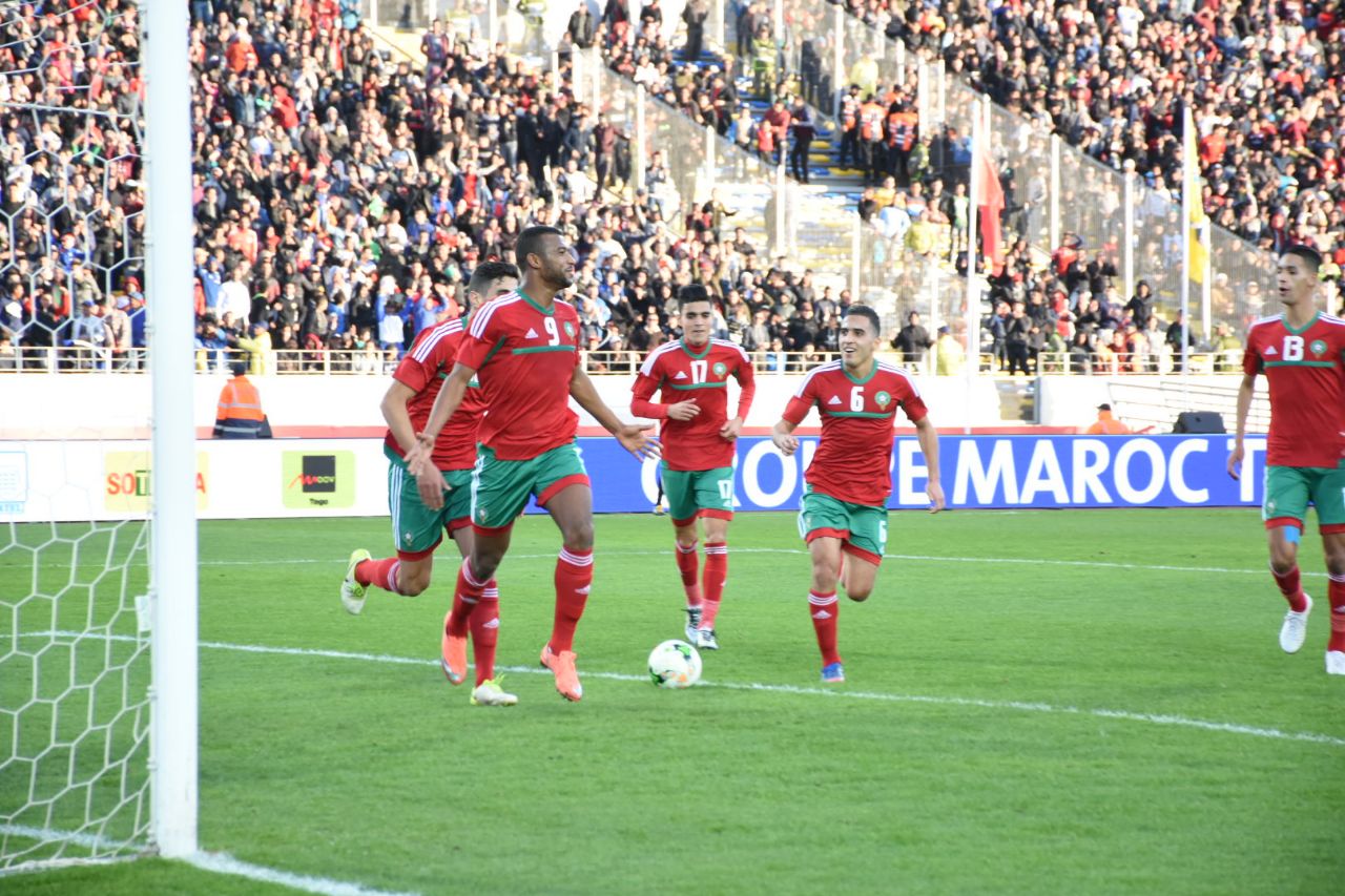 بالصور:المنتخب المغربي متفوق على ناميبيا 1-0