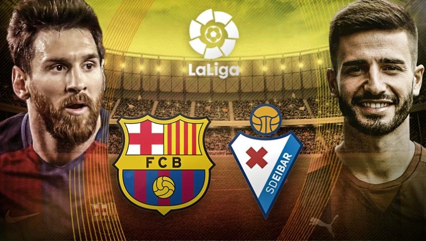 بالفيديو: أهداف وملخص مباراة برشلونة وإيبار