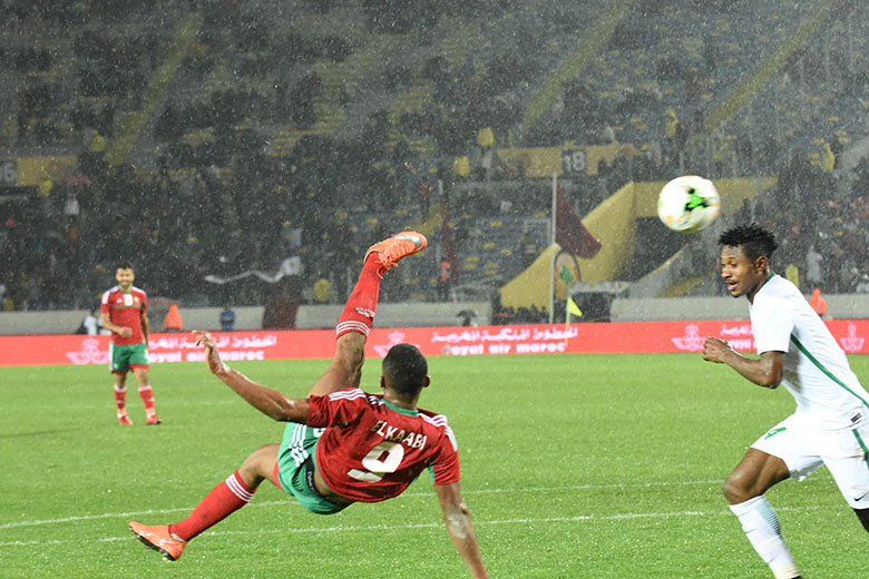 بالصور: أفضل لحظات تتويج المنتخب المغربي