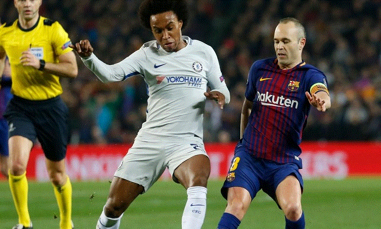 4 مميزات لمباراة برشلونة وتشيلسي بدوري الأبطال