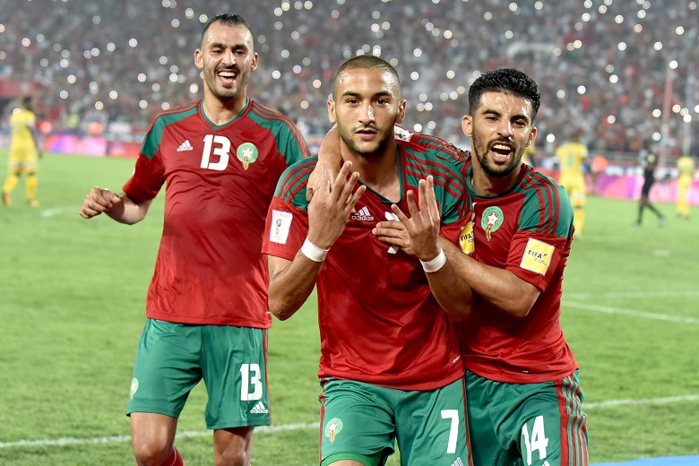   أحلام المغرب المونديالية معلقة بقدمي زياش