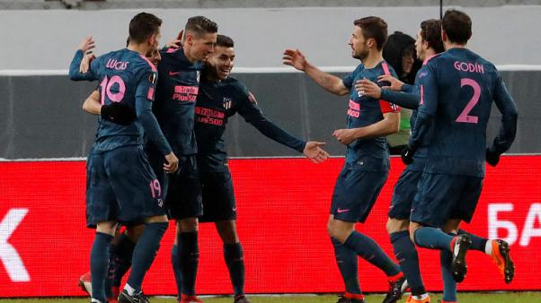 الاتليتيكو يقود مجموعة قوية إلى ربع نهائي الدوري الأوروبي