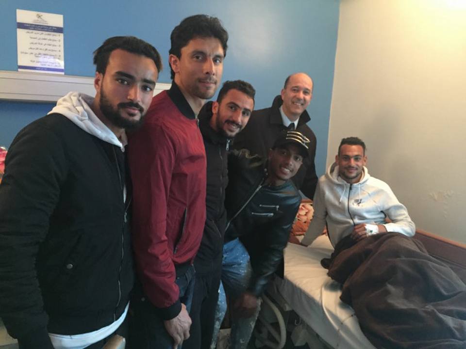 الأيوبي يزور كمال في المصحة 