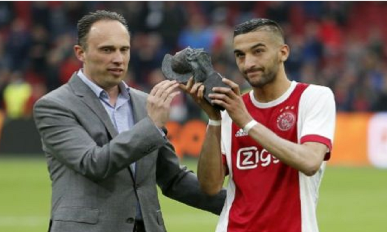 زياش يتوج بجائزة أفضل لاعب في الأجاكس 