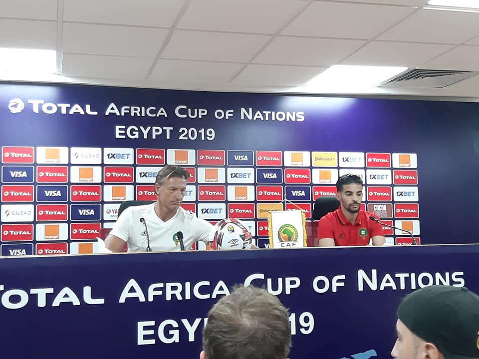 رونار يشيد بمستوى بوصوفة أمام وسائل الاعلام