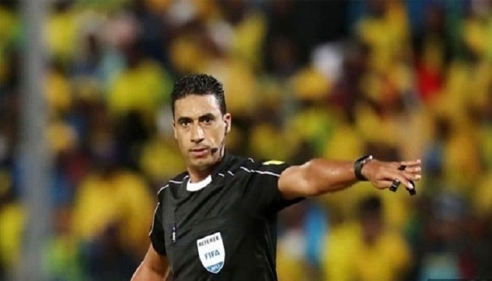 الحكم المغربي الجعفري يقود مباراة مدغشقر أنغولا