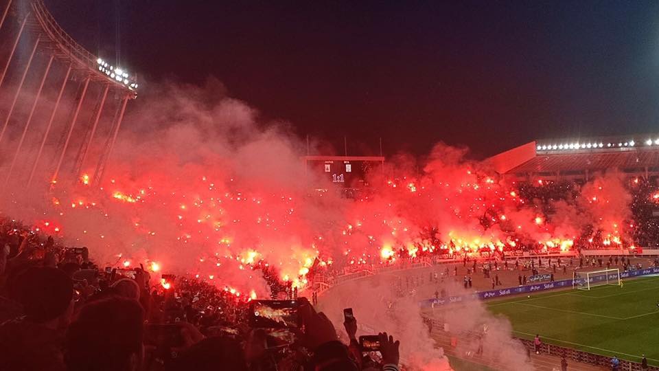 إعجاب ألماني بالجمهور العسكري 