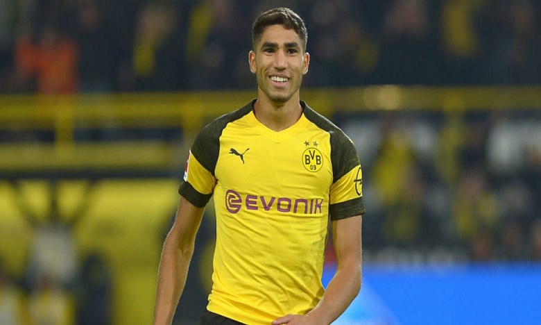 حكيمي الأفضل في مباراة دورتموند وفردر بريمن