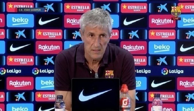 سيتيين: ميسي وسواريز جاهزان للعب أمام ماريوركا 