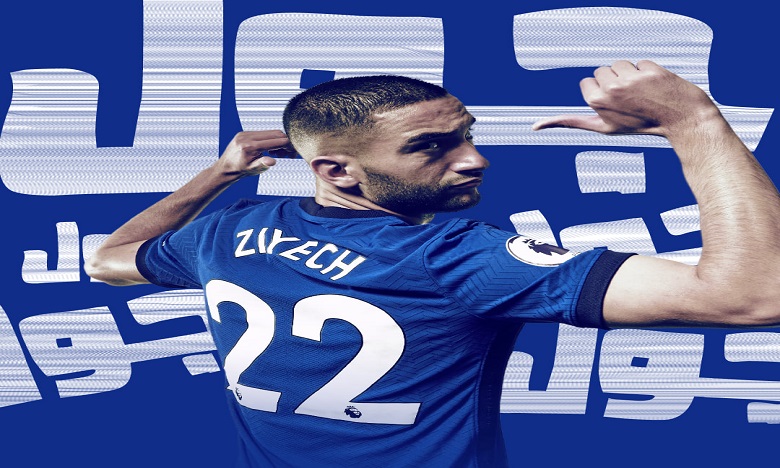 زياش نجم الشوط الأول امام أتلتيكو مدريد