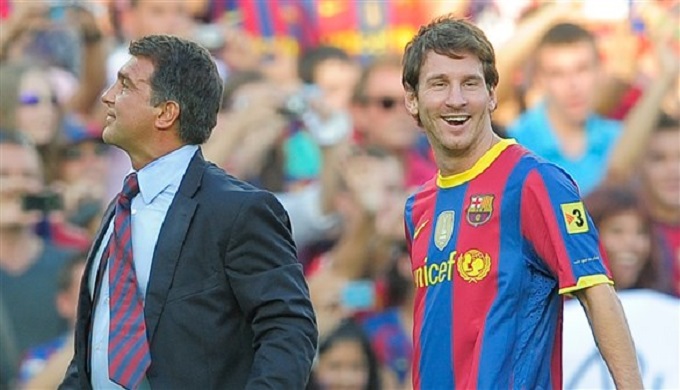 لابورتا: ميسي هنأني.. وسنجري قريباً محادثة هادئة