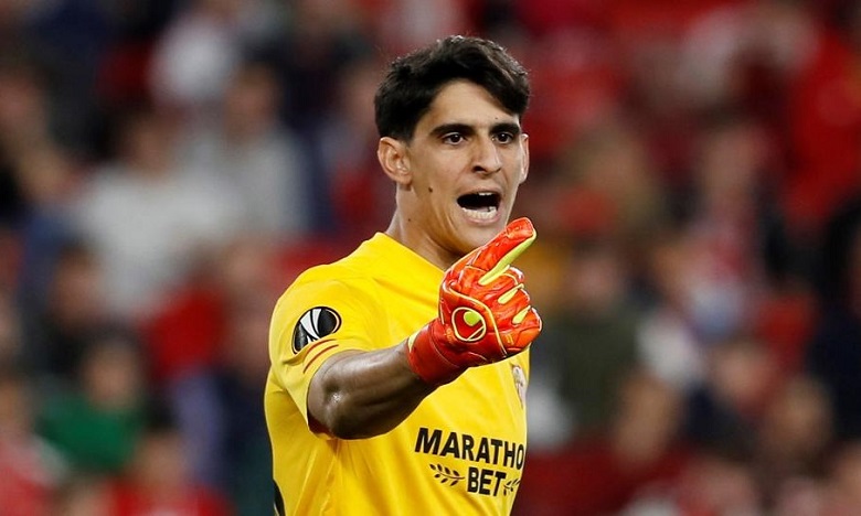 عاجل...بونو غائب عن مباراة برشلونة 