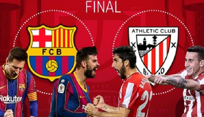 برشلونة وبلباو يسعيان إلى التتويج باللقب