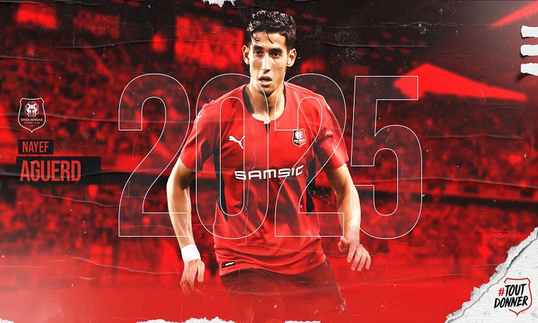 أكرد يمدد عقده مع رين إلى غاية 2025