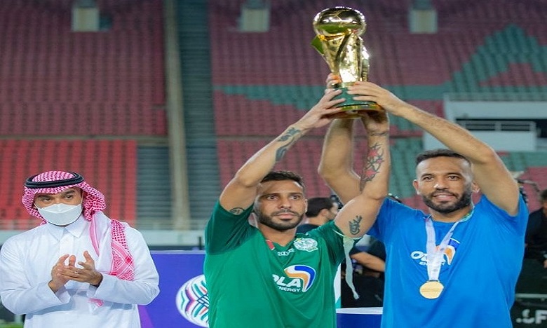 الرجاء بطلا للأندية العربية 