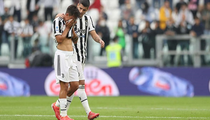 خروج ديبالا باكياً أمام سامبدوريا