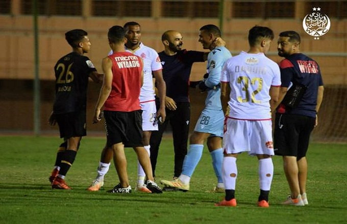 الوداد يفوز وديا على أولمبيك آسفي 