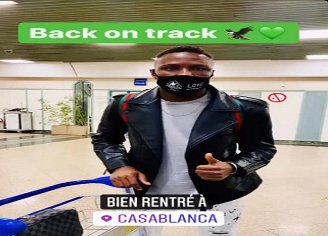 كوياطي يعود للمغرب قادما من غينيا
