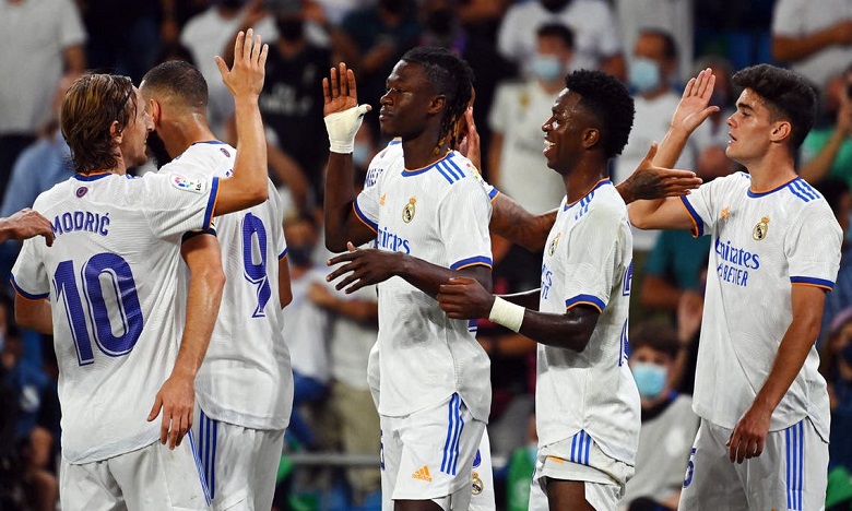 ريال مدريد يفقد خمسة لاعبين أمام إنتر