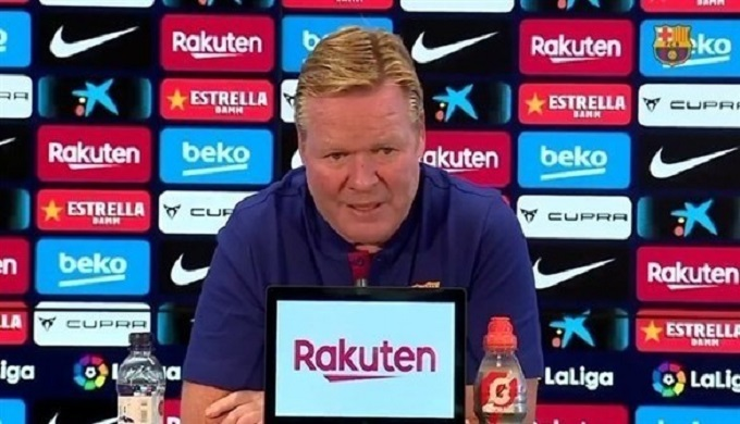 كومان يرد على أنباء خلافه مع لابورتا