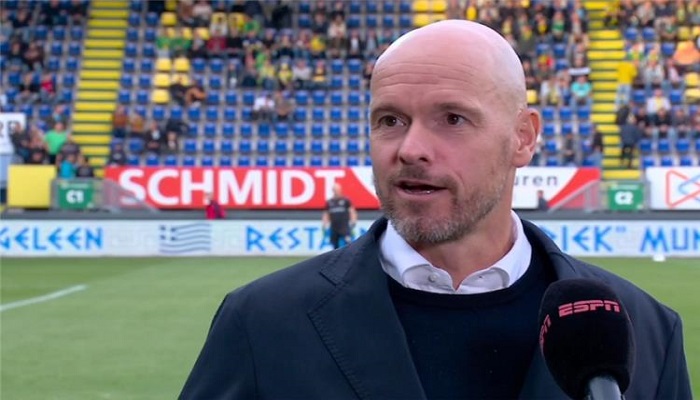 تين هاغ عن إرتباطه بتدريب برشلونة: أنا سعيد هنا في أجاكس