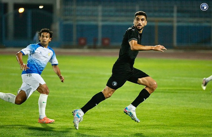 الكرتي يخوض أول مباراة بقميص بيراميدز