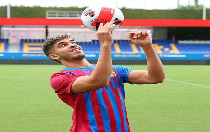  الزلزولي يخوض أول مباراة مع الفريق الأول لبرشلونة