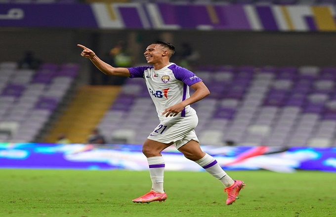 رحيمي يحرز هدفه الأول في كأس الإمارات