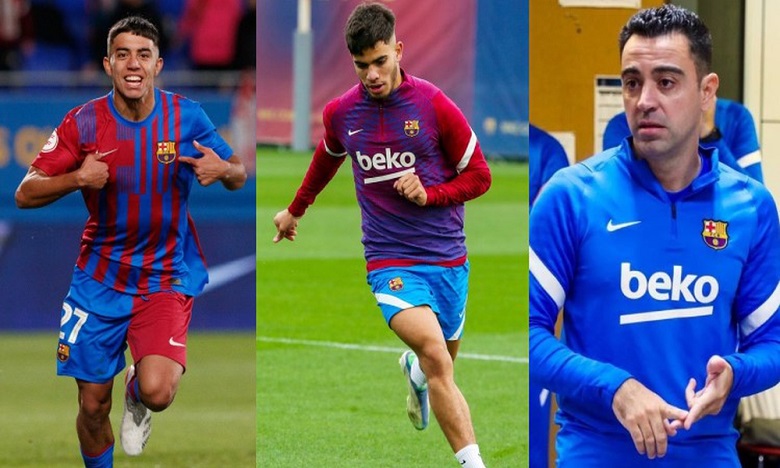 تشافي يلحق لاعبين مغربيين بتداريب برشلونة