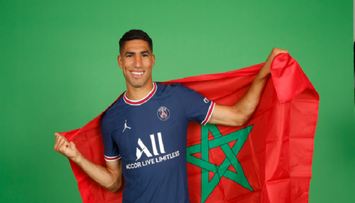 حكيمي يشيد بعمل جامعة كرة القدم وهذه علاقته  بالنيبت 