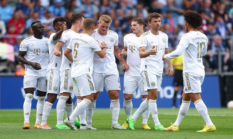 البايرن  يضرب بوخوم بالسبعة