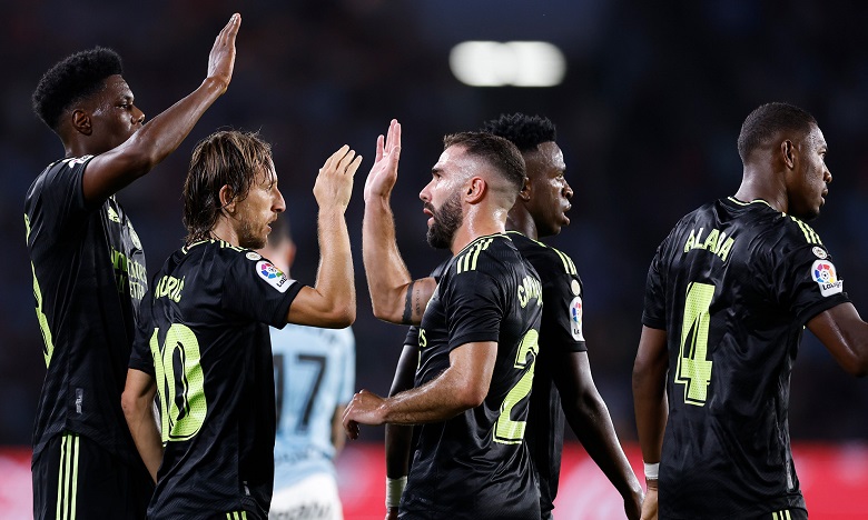 الريال يحقق فوزه الثاني على التوالي بالليغا