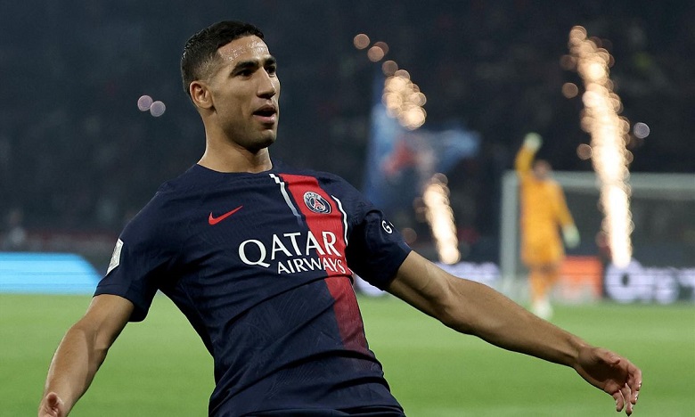 حكيمي يساهم في هزم مارسيليا برباعية نظيفة