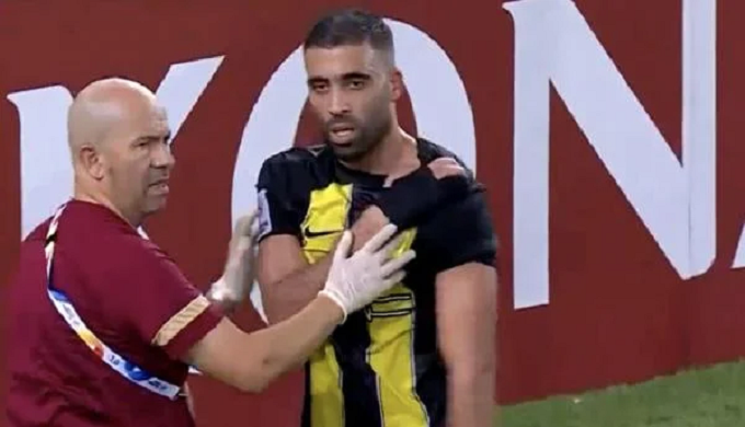 اتحاد جدة يكشف جديد إصابة حمد الله