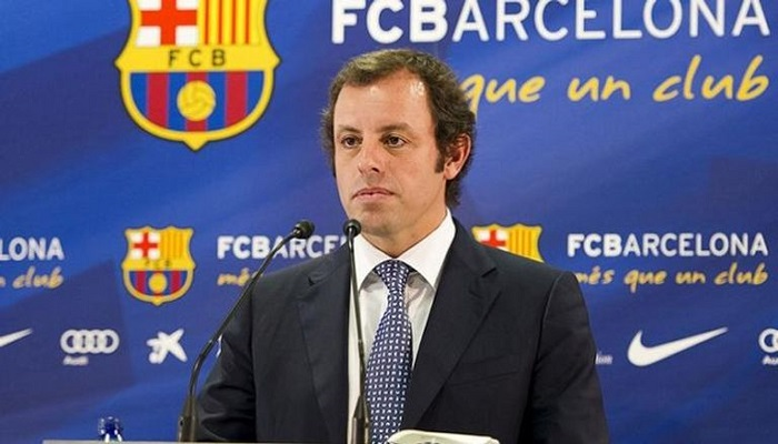 براءة رئيس برشلونة السابق من تهمة الاحتيال
