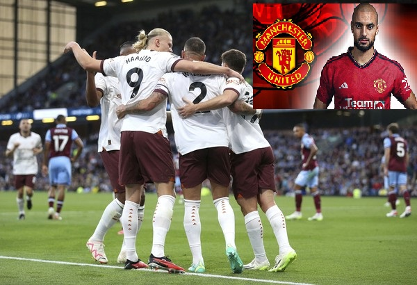 في غياب أمرابط...المان يونايتد يحقق فوزا صعبا على بيرنلي