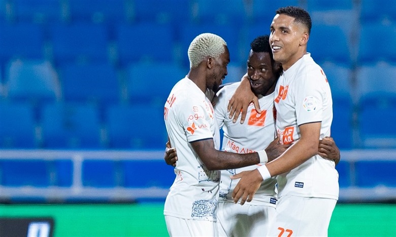 صابيري يحرزهدفه الأول بقميص الفيحاء السعودي