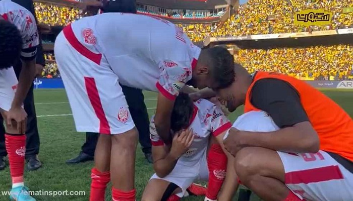 عطية الله ينهار باكيا بعد خسارة أول لقب في الموسم