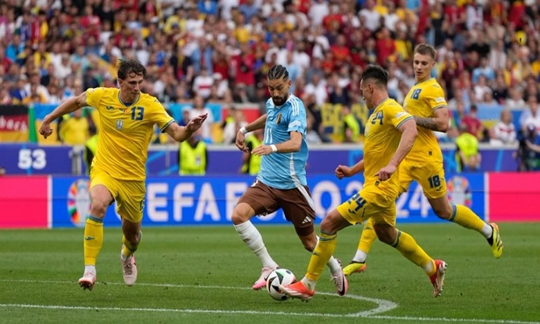 "الأورو 2024"... بلجيكا تبلغ دور الـ16 وأوكرانيا خارج البطولة