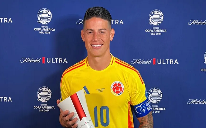 خاميس يقود كولومبيا لنصف نهائي كوبا أمريكا