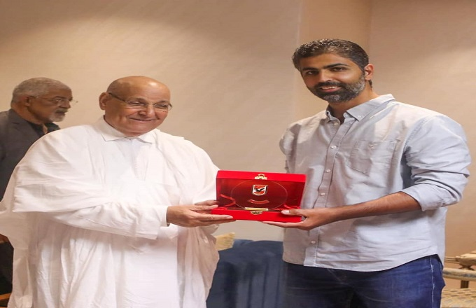 الأهلي المصري يكرم مدينة العيون المغربية 