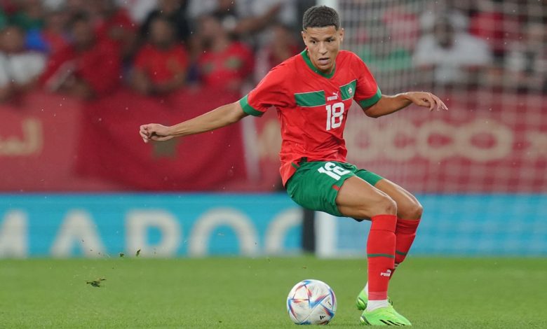 أمين حارث: حلمي هو التتويج بلقب مع المنتخب المغربي