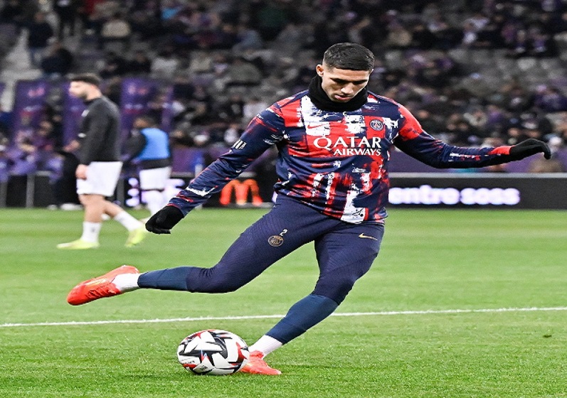 دوري الأبطال...حكيمي في قائمة سان جيرمان أمام بريست