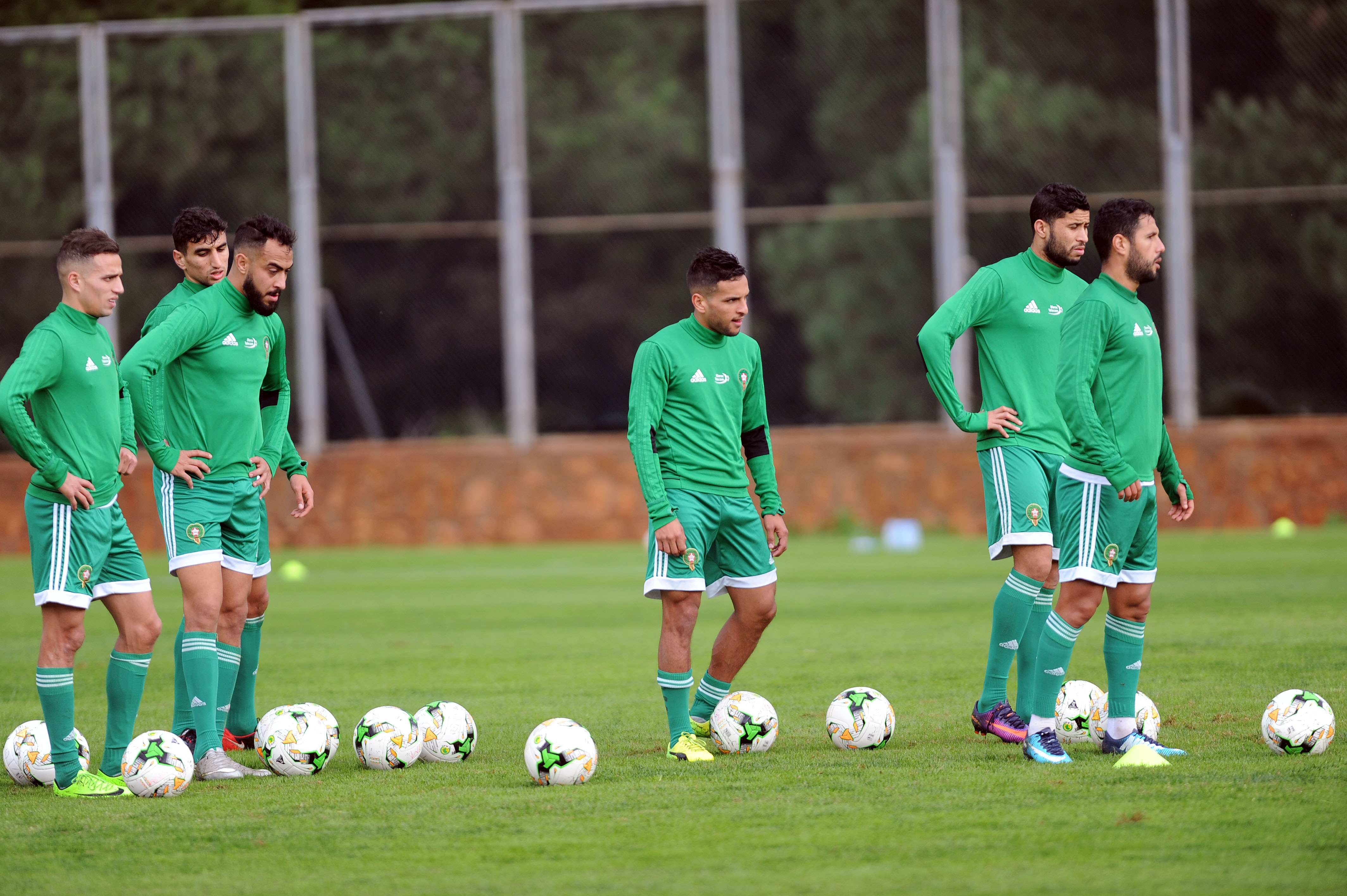 حصة تدريبية خفيفة لمنتخب المحليين